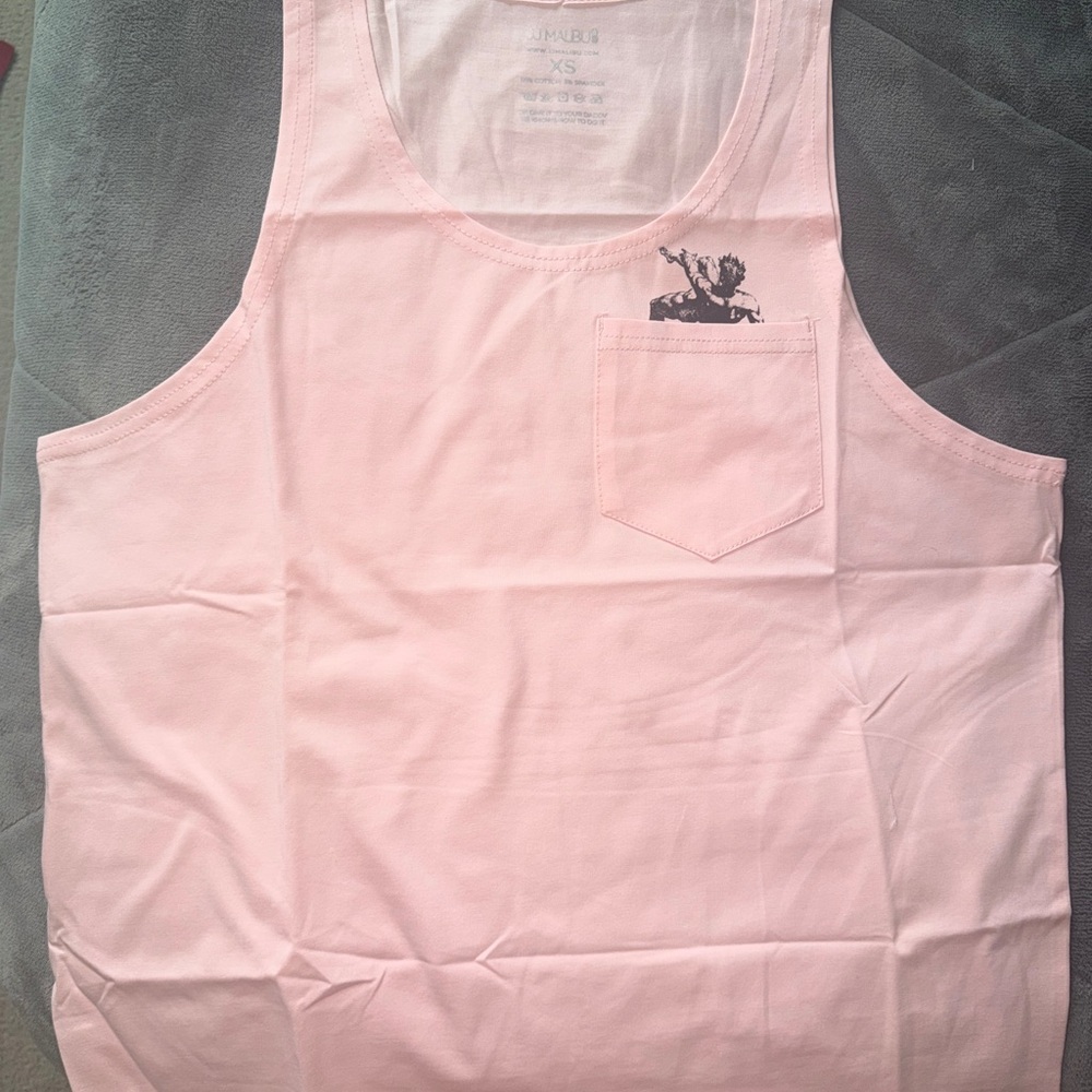 Men's Pink Tank Top
